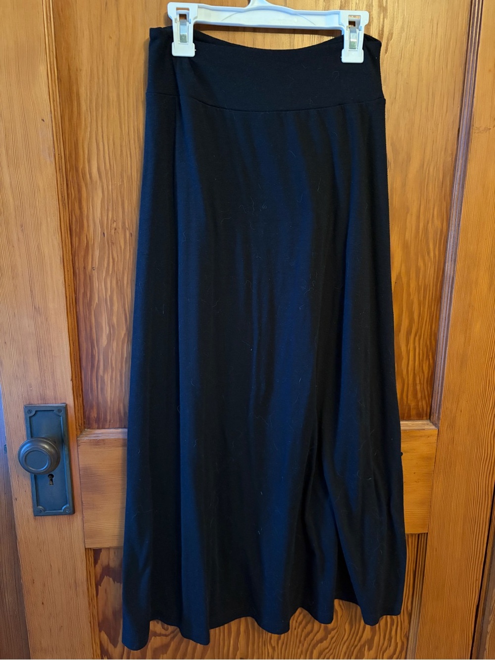 Black Girls M Maxi Skirt - Soft Everyday Skirt